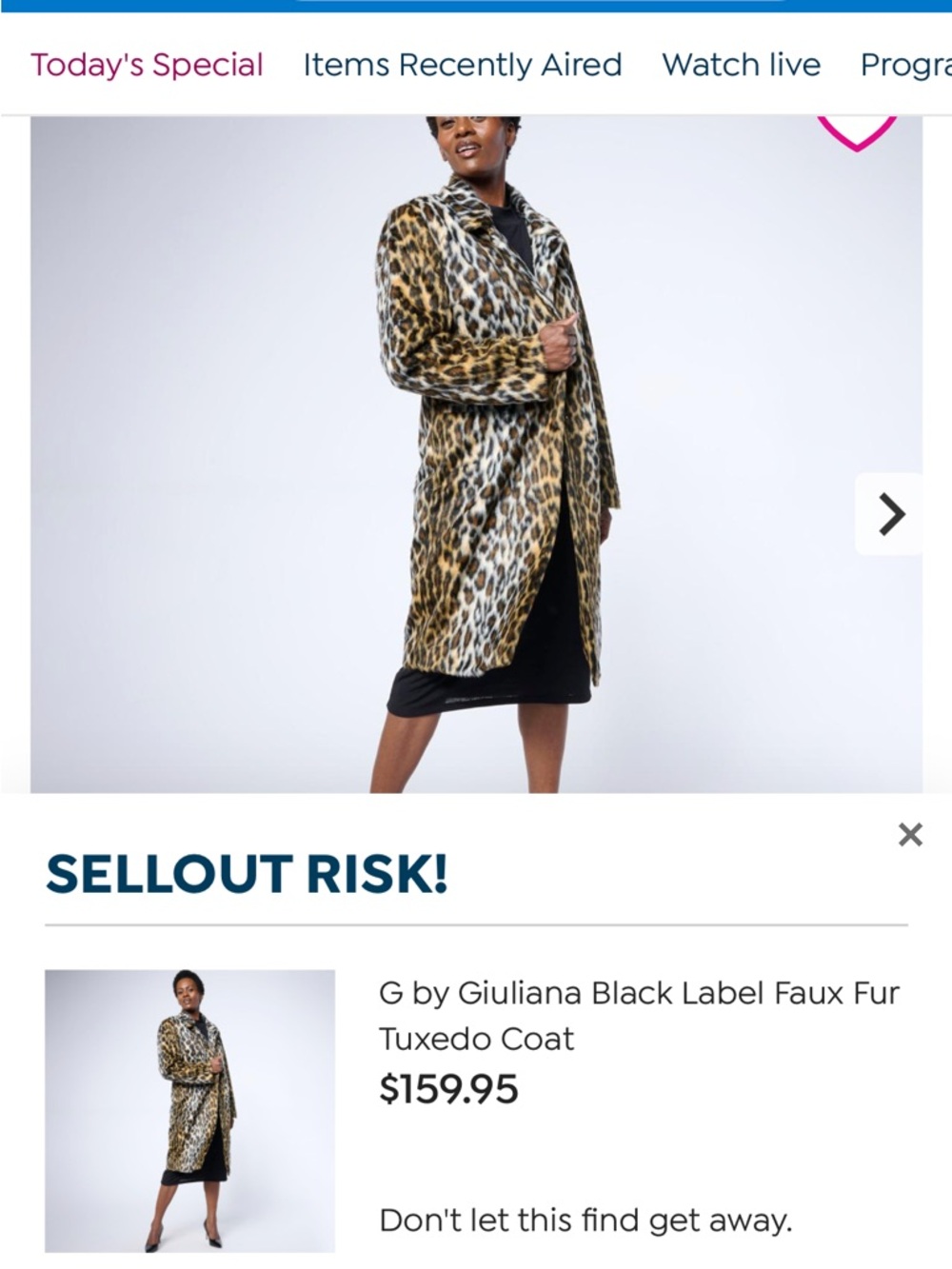 NWOT G by Giuliana Women Brown Black Leopard Print Faux Fur Tuxedo Coat Size LP - Picture 14 of 16